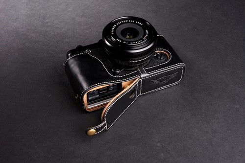 Borsa mezza fotocamera - , vera