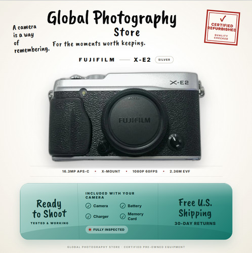 Fuji xe2 16mp fotocamera - fuji,